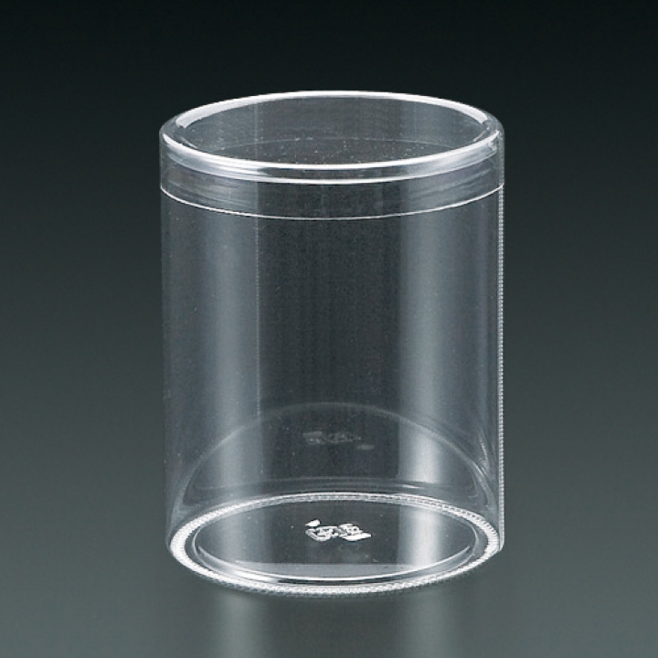和洋菓子容器 Pet円筒ケースf80x100ｍｍ